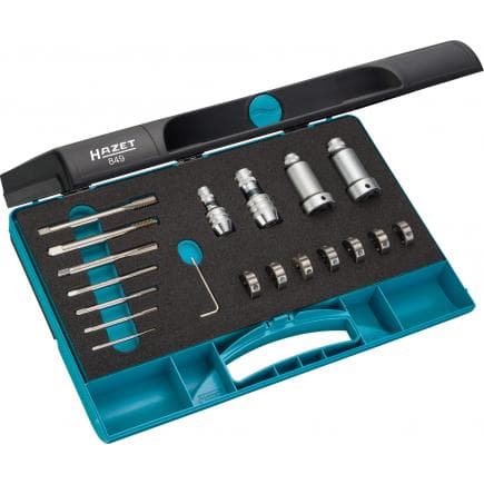 HAZET 849 - Assortiment d'outils de filetage (21 pcs.)
