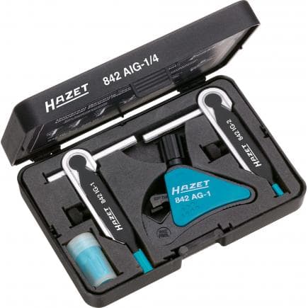 HAZET 842AIG-1/4 - Jeu d'outils universels de réparation de filetage (4 pcs.)