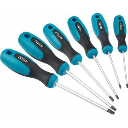 HAZET 810T/6 - Jeu de tournevis TORX® avec manche tri-matière (6 pcs.)