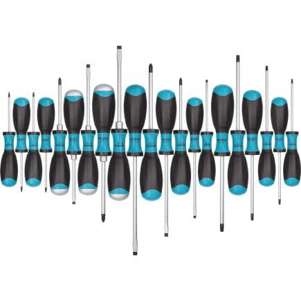 HAZET 810SPC/21 - Jeu de tournevis (21 pcs.)