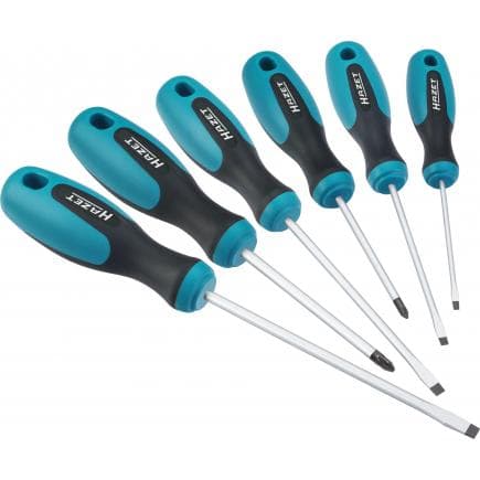 HAZET 810/6PZ - Jeu de tournevis avec manche tri-matière (6 pcs.)