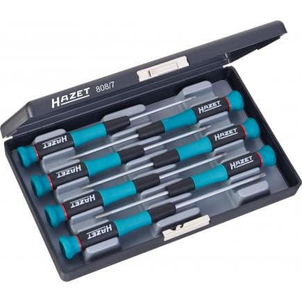 HAZET 808/7 - Jeu de tournevis électroniques TORX® (7 pcs.)