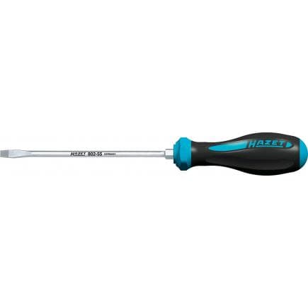 HAZET 802-30 - Tournevis à fente avec manche tri-matière HEXAnamic®