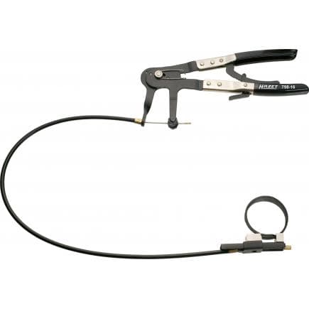 HAZET 798-16 - Pince pour colliers de serrage avec câble Bowden renforcé et dispositif de déverrouillage
