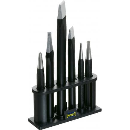 HAZET 750/6-1 - Jeu de ciseaux, poinçons et alènes (6 pcs.)