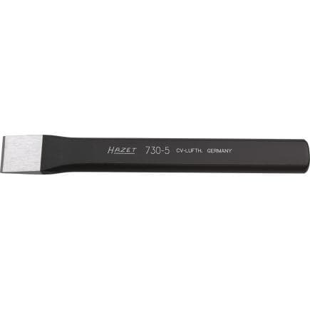 HAZET 730-2 - Burin à tranchant droit avec tige ovale plate