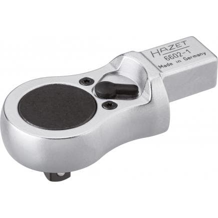 HAZET 6602-1 - Tête de cliquet design extra plat avec adaptateur carré 14 x 18 mm