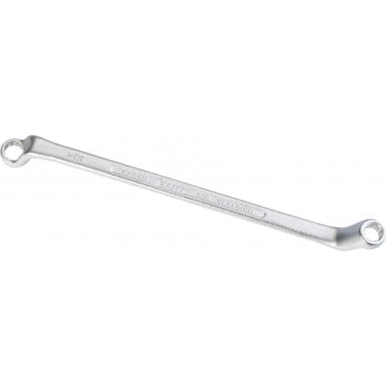 HAZET 630A-3/8X7/16 - Clé polygonale courbé à déport profond en pouces hexagonale double externe
