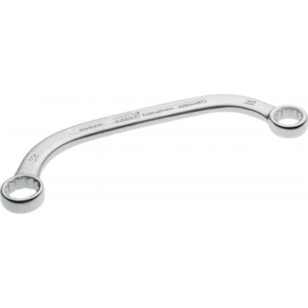 HAZET 615-11X13 - Double box-end wrench bent style 12-point profile
