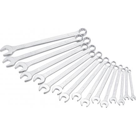 HAZET 600SPC/16 - Jeu de clés mixtes avec profil de traction et double hexagone (16 pcs.)