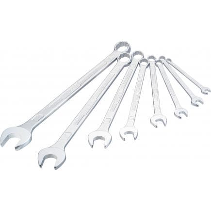 HAZET 600LG/8 - Jeu de clés mixtes extra longues métriques avec profil de traction et hexagonale double (8 pcs.)