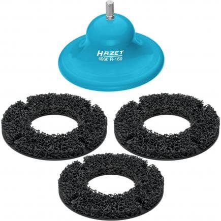 HAZET 4960R-160/4 - Pièce de rechange pour meuleuse de moyeu de roue (4 pcs.)