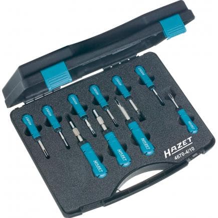 HAZET 4670-4/10 - Jeu avec outil de libération de câble (10 pcs.)
