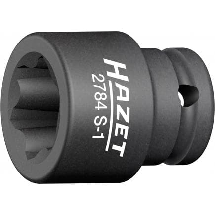HAZET 2784S-1 - Douille à percussion avec profil rainuré pour MERCEDES-BENZ Actros, Antos et Arocs