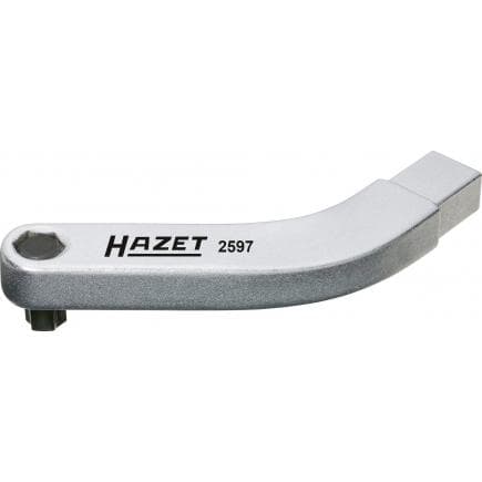 HAZET 2597 - Porte-outil courbé pour emboution de charnière de porte