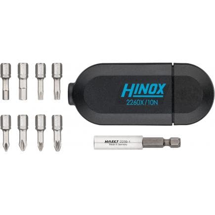 HAZET 2260X/10N - Jeu avec porte-embout et mèches (10 pcs.)