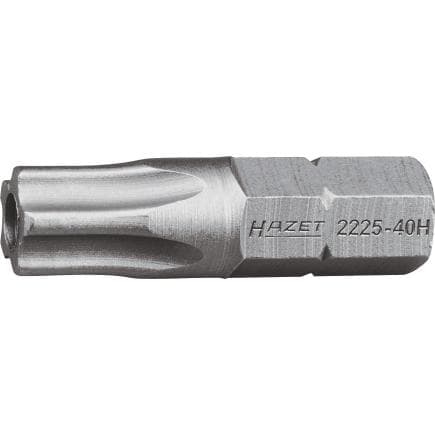 HAZET 2225-25H - Embout 1/4" avec profil interne 5 points avec goupille