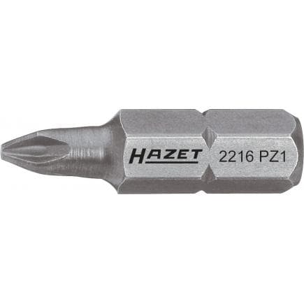 HAZET 2216-PZ1 - Embout Pozidriv 1/4" (PZ)