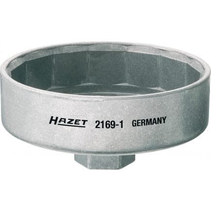 HAZET 2169-1 - Clé à filre à huile 1/2" pour KNECHT et MAHLE