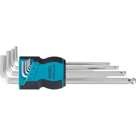 HAZET 2105LG/9H - Jeu de douilles hexagonale longues métriques (9 pcs.)