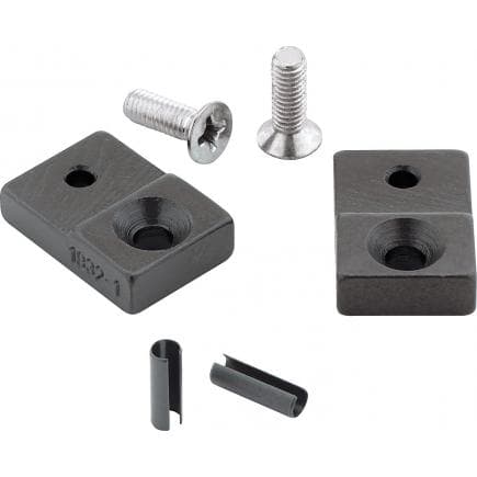 HAZET 1932-1/6 - Jeu de pièces de rechange avec 1 paire de mors de 15 mm, 2 vis et 2 goupilles élastiques pour pince à plier les tôles