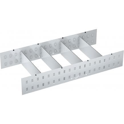 HAZET 161T-179NXXL/6H - Jeu de séparateurs pour tiroir haut pour chariots porte-outils (6 pcs.)