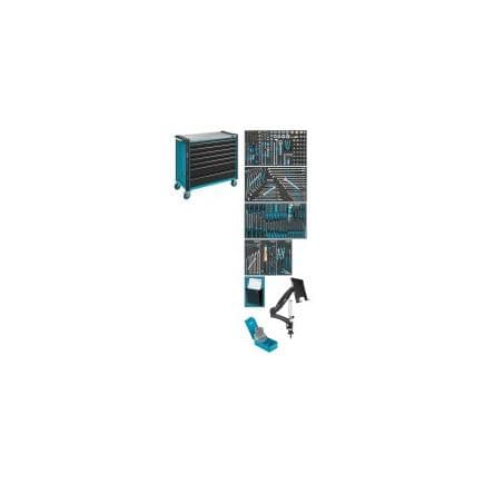 HAZET 179NXXL-7/342 - Chariot porte-outils "Assistent" à 7 tiroirs avec assortiment (342 pcs.)