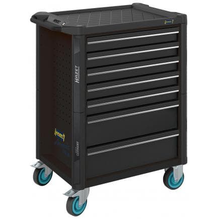 HAZET 179N-7-RAL9005 - Chariot porte-outils "Assistent" noir à 8 tiroirs (vide)