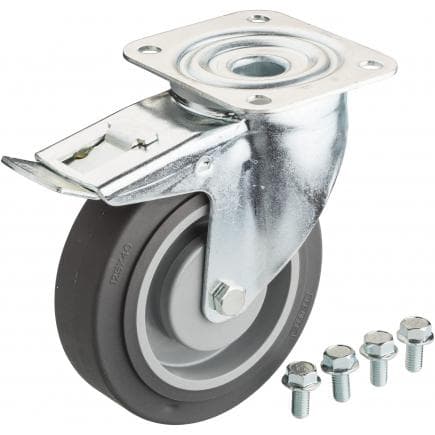 HAZET 178N-011 - Roue pivotante avec dispositif de blocage pour chariots porte-outils