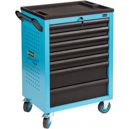 HAZET 178N-7 - Chariot porte-outils "Assistent" à 7 tiroirs (vide)