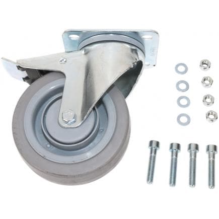 HAZET 173-011 - Roue pivotante avec vis de blocage incluses pour les chariots porte-outils