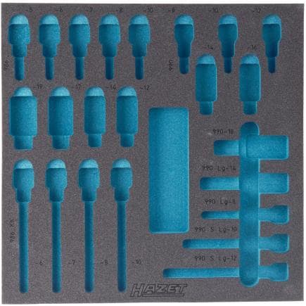 HAZET 163-119L - Garniture en mousse souple pour 163-119/23