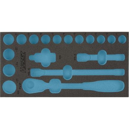 HAZET 163-191L - Garniture en mousse souple pour 163-191 / 18 et 932/18