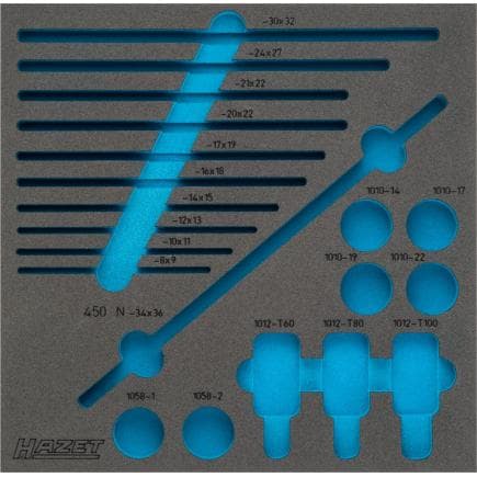 HAZET 163-211L - Garniture en mousse souple pour 163-211/20