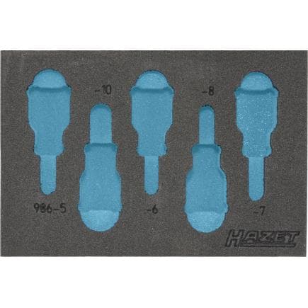 HAZET 163-215L - Garniture en mousse souple pour 163-215/5 et 986/5