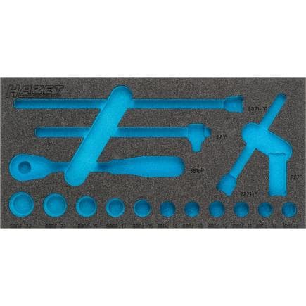 HAZET 163-335L - Garniture en mousse souple pour 880 ZN-1