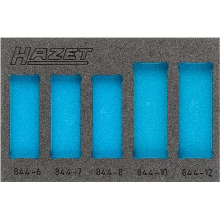 HAZET 163-347L - Garniture en mousse souple pour 844/5