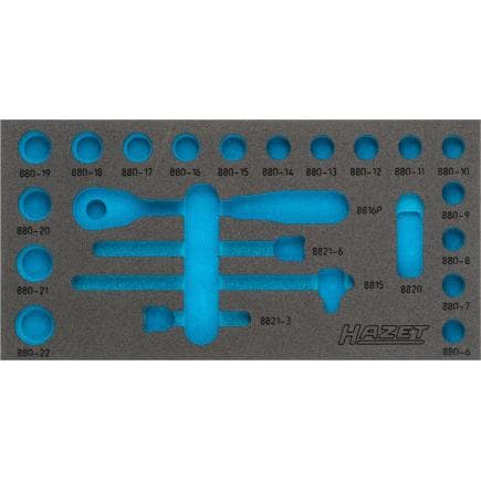 HAZET 163-353L - Garniture en mousse souple pour 880-2