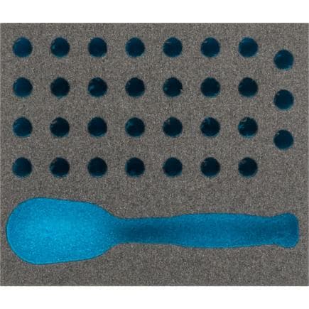 HAZET 163-384L - Garniture en mousse souple pour 863 MBIT/33