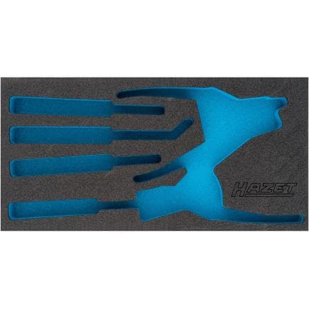 HAZET 163-465L - 2-component soft foam insert for 163-465/8