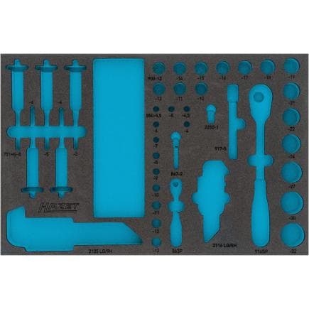 HAZET 163-466L - Garniture en mousse souple pour 163-466/106