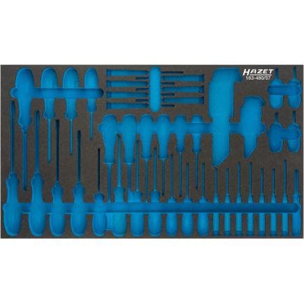 HAZET 163-480L - Garniture en mousse souple pour 163-480/57