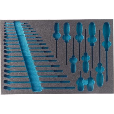 HAZET 163-58L - Garniture en mousse souple pour 163-58/27