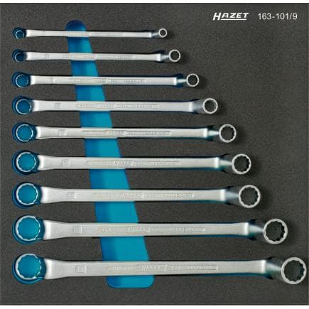 HAZET 163-101/9 - Jeu de clés polygonales (9 pcs.)