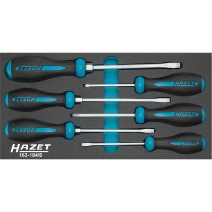 HAZET 163-184/6 - Jeu de tournevis PH (6 pcs.)