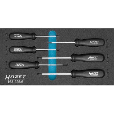 HAZET 163-225/6 - Jeu de tournevis TORX® (6 pcs.)