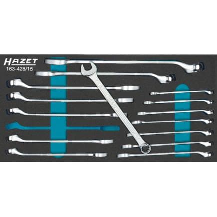 HAZET 163-428/15 - Jeu de clés mixtes (15 pcs.)