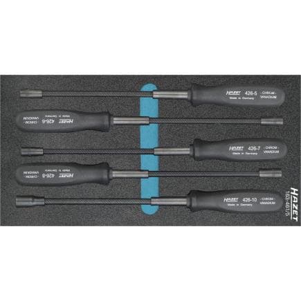 HAZET 163-461/5 - Jeu de clés à douilles flexibles (5 pcs.)