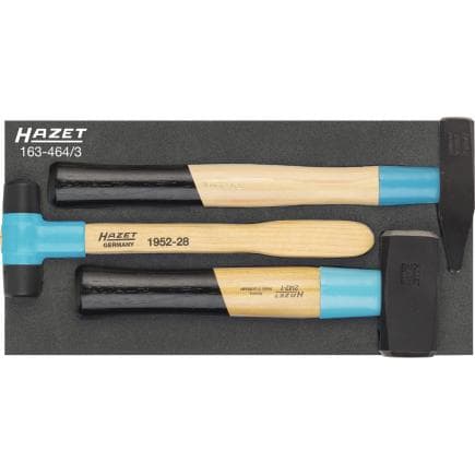 HAZET 163-464/3 - Jeu de marteaux (3 pcs.)