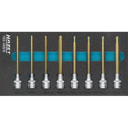 HAZET 163-468/8 - Jeu de douilles 1/2" (8 pcs.)